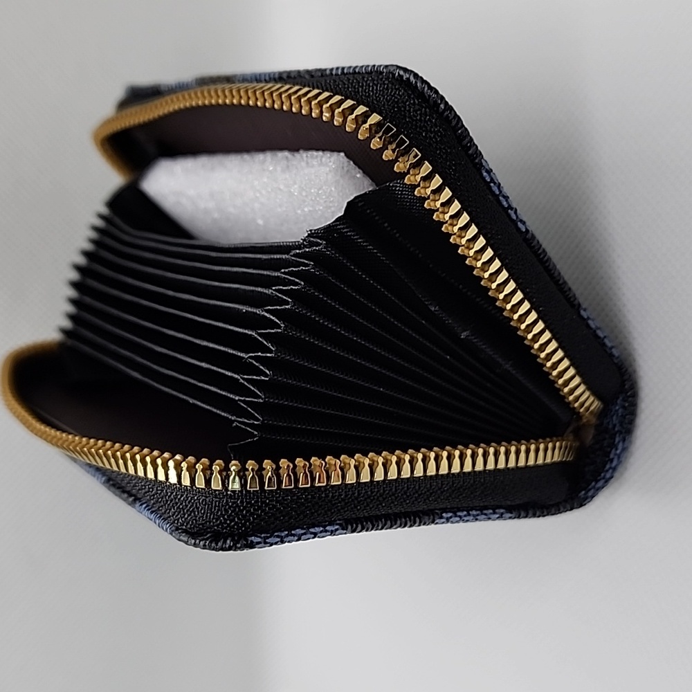 Small Zip Around Card Case - Picture 5 of 9